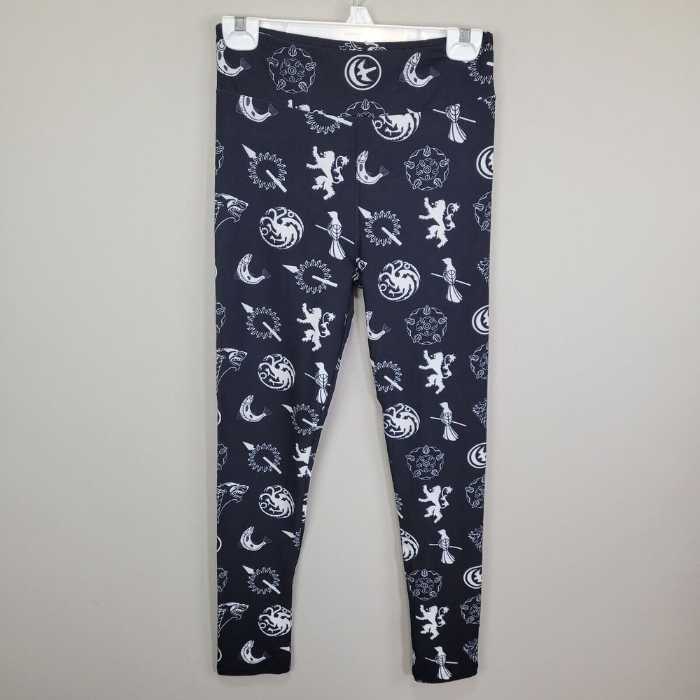 Zodiac Signs Polyester Spandex Ankle Leggings One Size Fits All